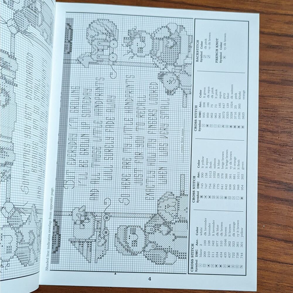 Baby's Keepsake Collection Cross Stitch Pattern Book - Picture 3 of 4